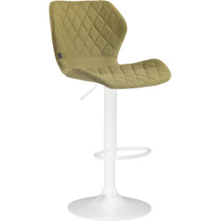 Tabouret de bar en tissu...
