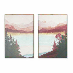 Cadre DKD Home Decor Eau...