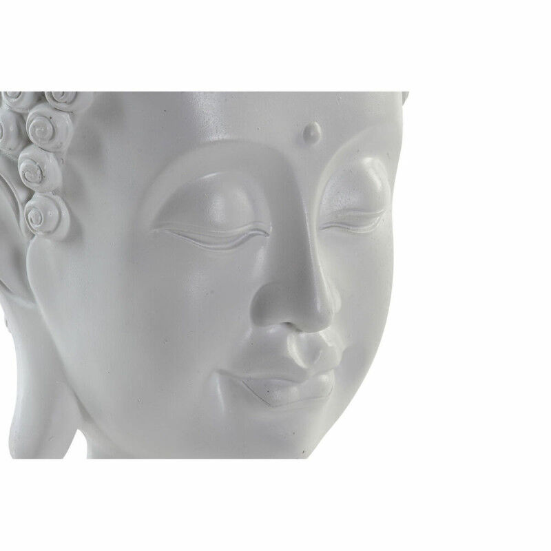 Figurine Décorative DKD Home Decor Buda Blanc Résine (20 x 20 x 30 cm)