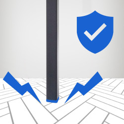 Tabouret de bar Damaso B en velours avec structure à 4 pieds vert