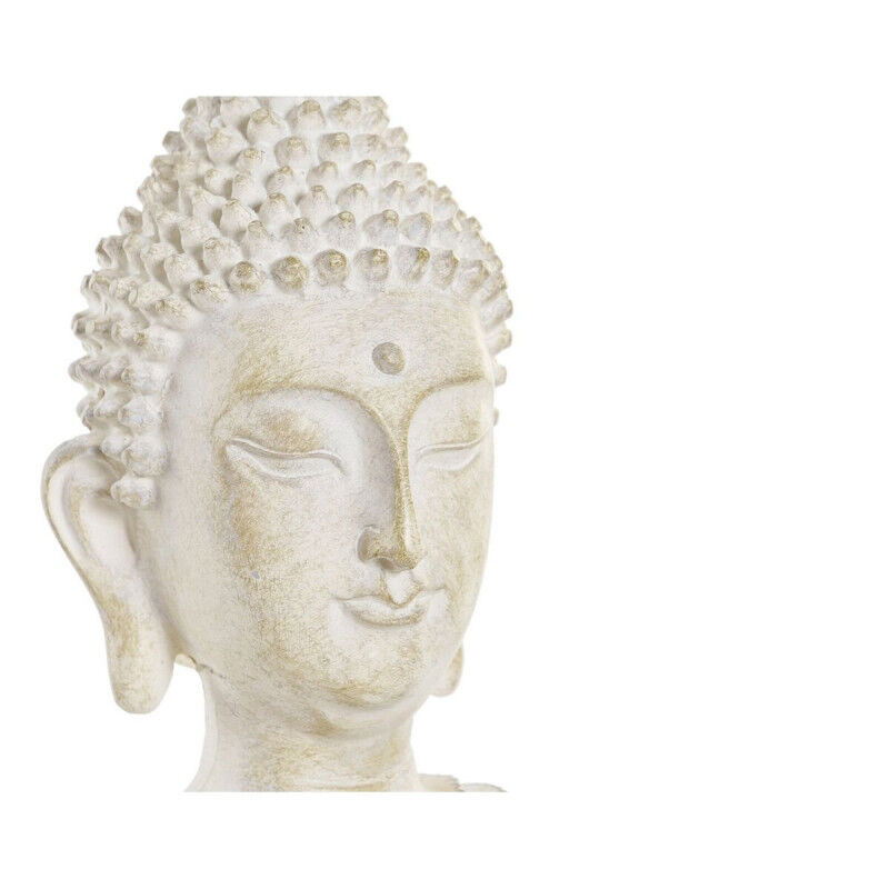 Figurine Décorative DKD Home Decor Buda Blanc Résine (30 x 17 x 41 cm)