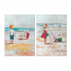 Cadre DKD Home Decor Plage...
