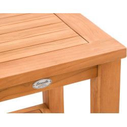 Table d'appoint en teck Keaton