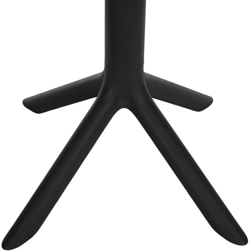 Table Nuvela 60x60 cm noire