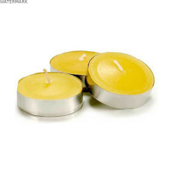 Ensemble de Bougies Ibergarden HL-1020BXIT Jaune Cire Citronnelle (12 Unités) (24 Unités)
