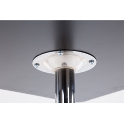 table de bar rectangulaire noire