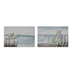 Cadre DKD Home Decor Plage...