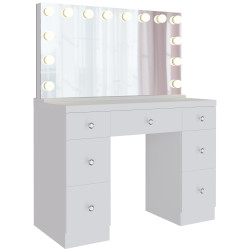 Coiffeuse Lerona blanche