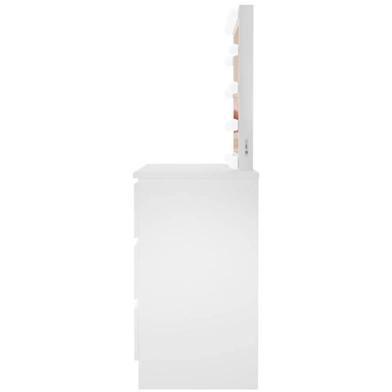 Coiffeuse blanche Duffy