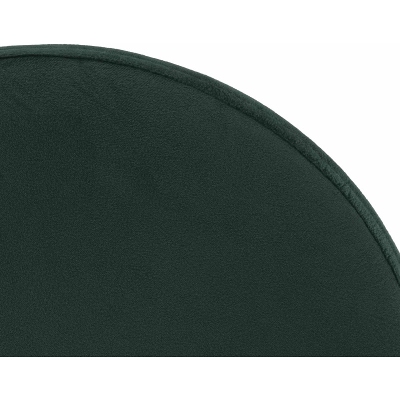 Tabouret de bar Ponte velours vert chrome