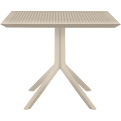 Table Sky 80 cm taupe