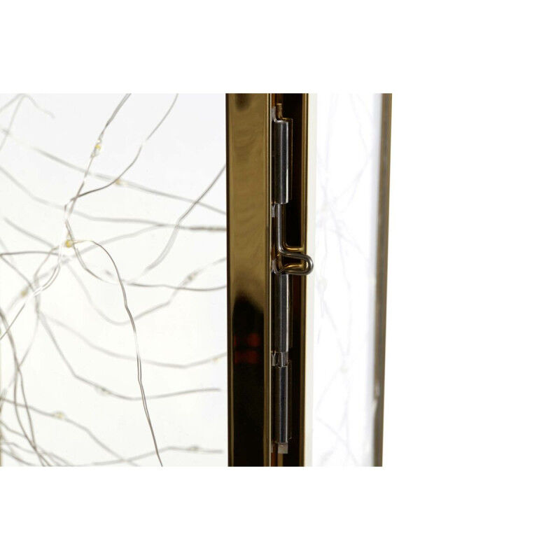Lanterne DKD Home Decor Doré Acier inoxydable 15 x 14 x 36 cm