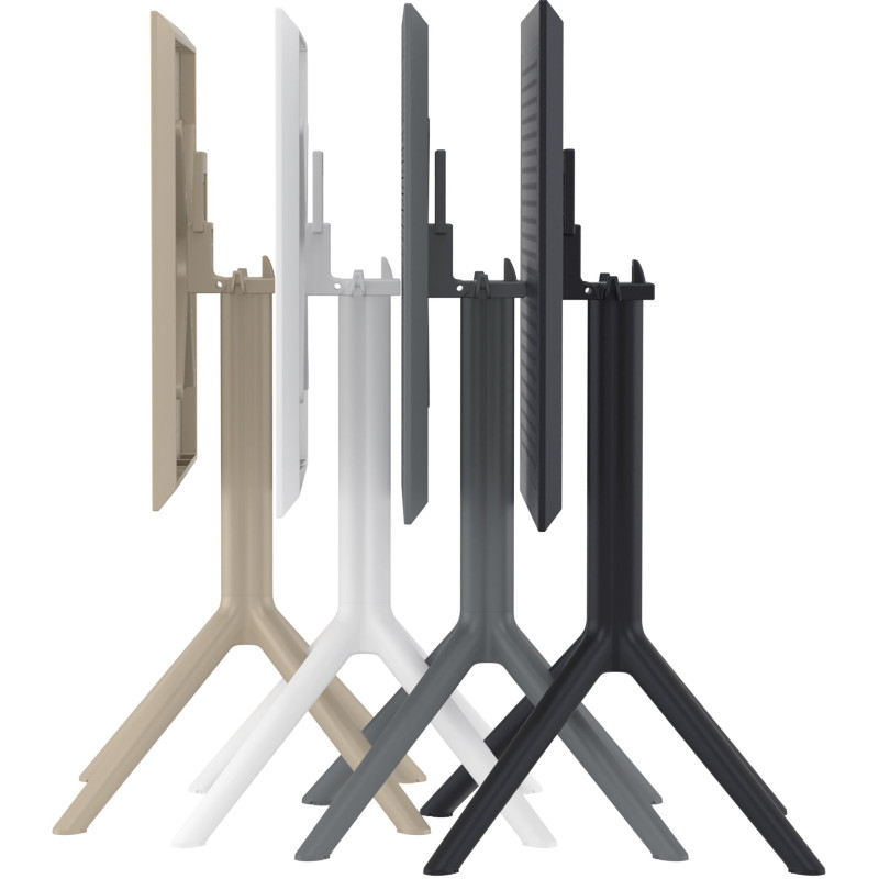 Mesa plegable Sky Blanco,Cuadrada