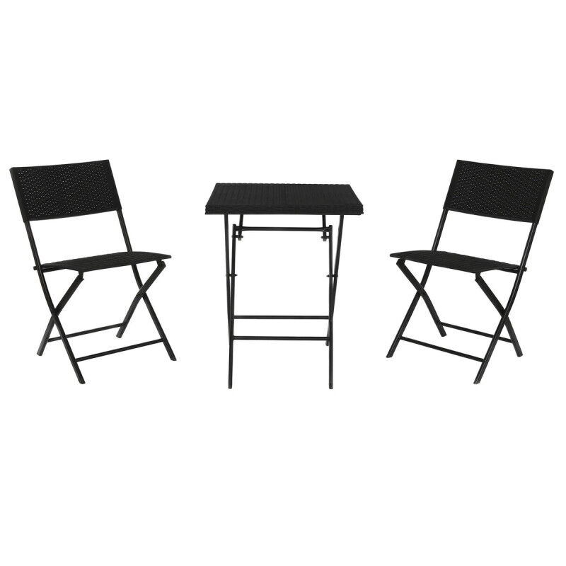 Meubles de jardin Home ESPRIT Noir 58 x 58 x 71,5 cm
