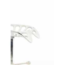 Ensemble de 2 tabourets de bar Butch blanc antique