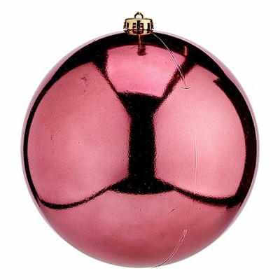 Boule de Noël Rose Plastique 20 x 31 x 20 cm (12 Unités)