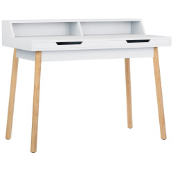Bureau Eaton 110 cm blanc