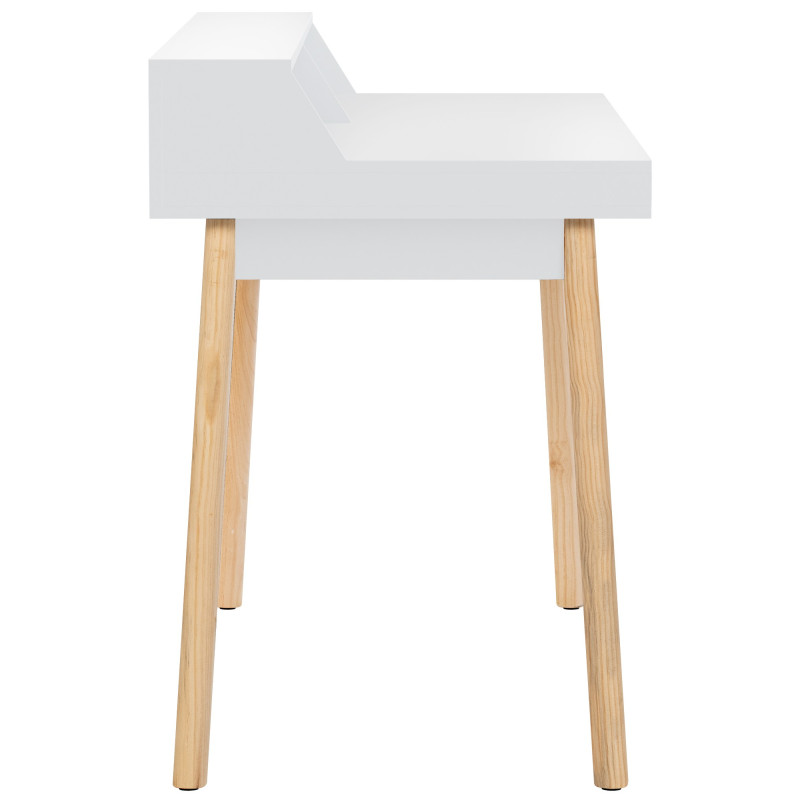 Bureau Eaton 140 cm blanc