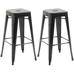 Lot de 2 tabourets de bar...
