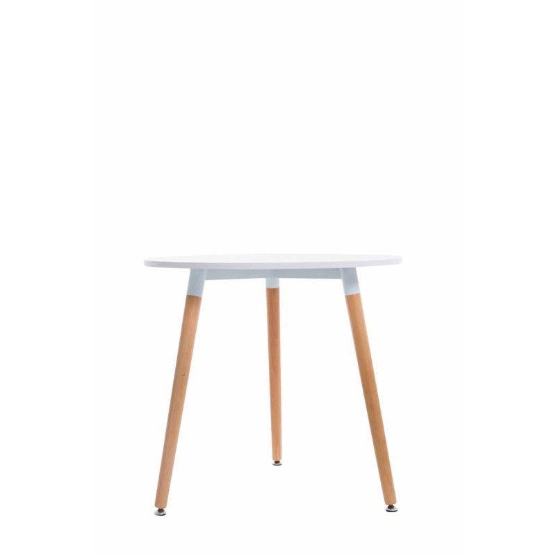 Table Ansgar, blanc naturel