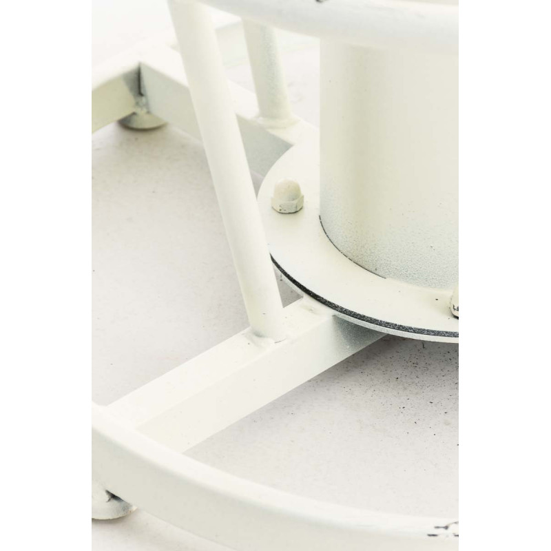 Table d'appoint blanche antique Ruhr