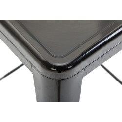 Lot de 2 tabourets de bar Joshua V2 noir