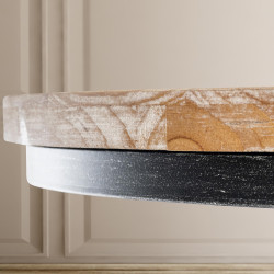 Table sur pied en argent antique de la Ruhr