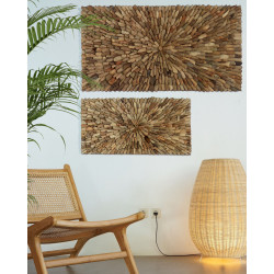 Décoration murale Home ESPRIT Naturel méditerranéen 120 x 10 x 60 cm