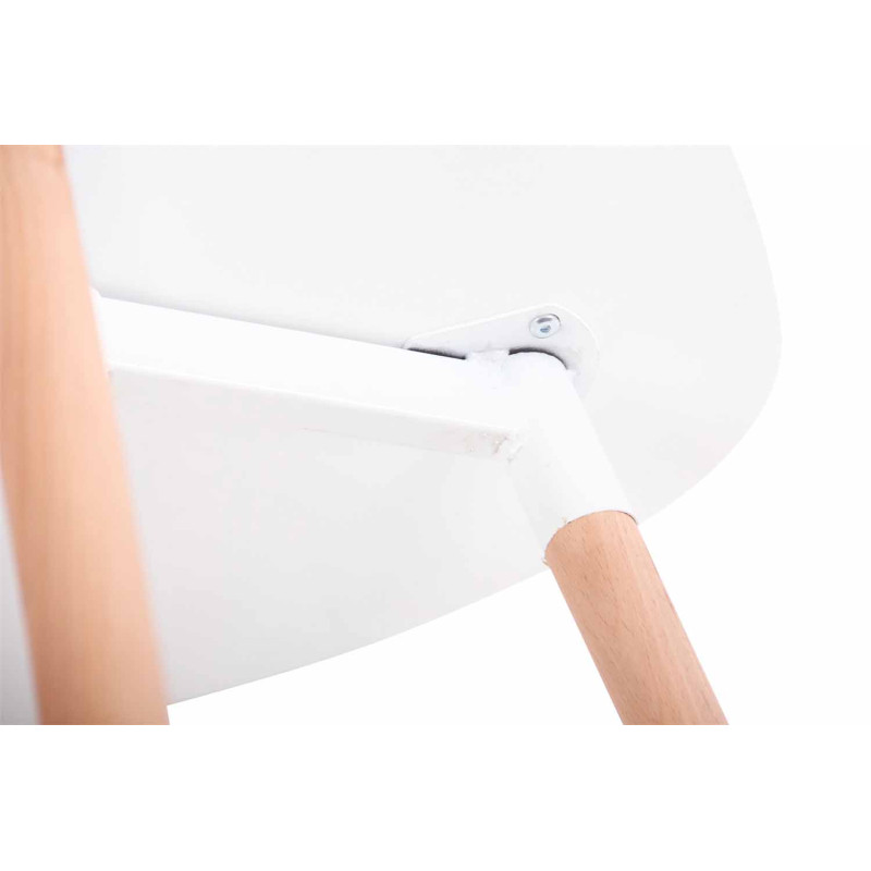 Table Abenra 60 Natura blanche