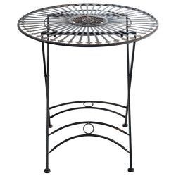 Tavolino da esterno Tegal bronzo