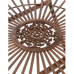 Tavolino da esterno Tegal antico marrone