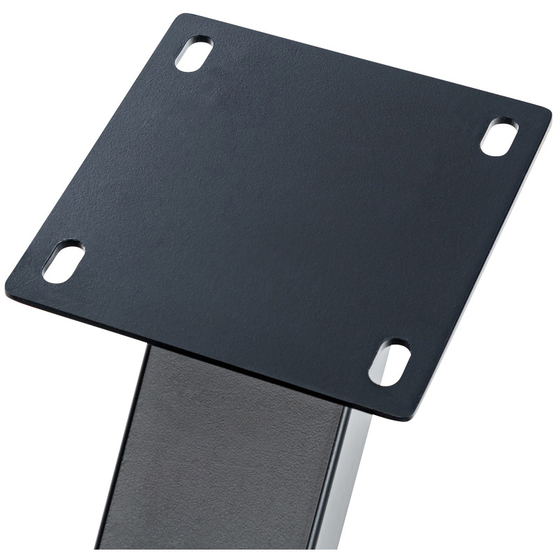 Soporte para mesa de comedor Jimmy en forma de mikado Negro,120x70x72 cm