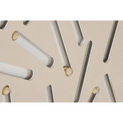 Cadre Home ESPRIT Vert Beige Doré Moderne Urbaine 90 x 3,5 x 120 cm (2 Unités)