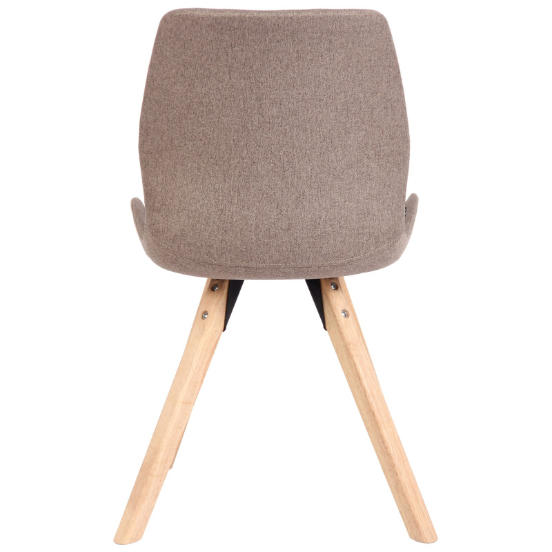 Lot de 2 chaises Luna en tissu
