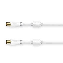 Câble d'antenne Hama 00205247 Blanc 3 m
