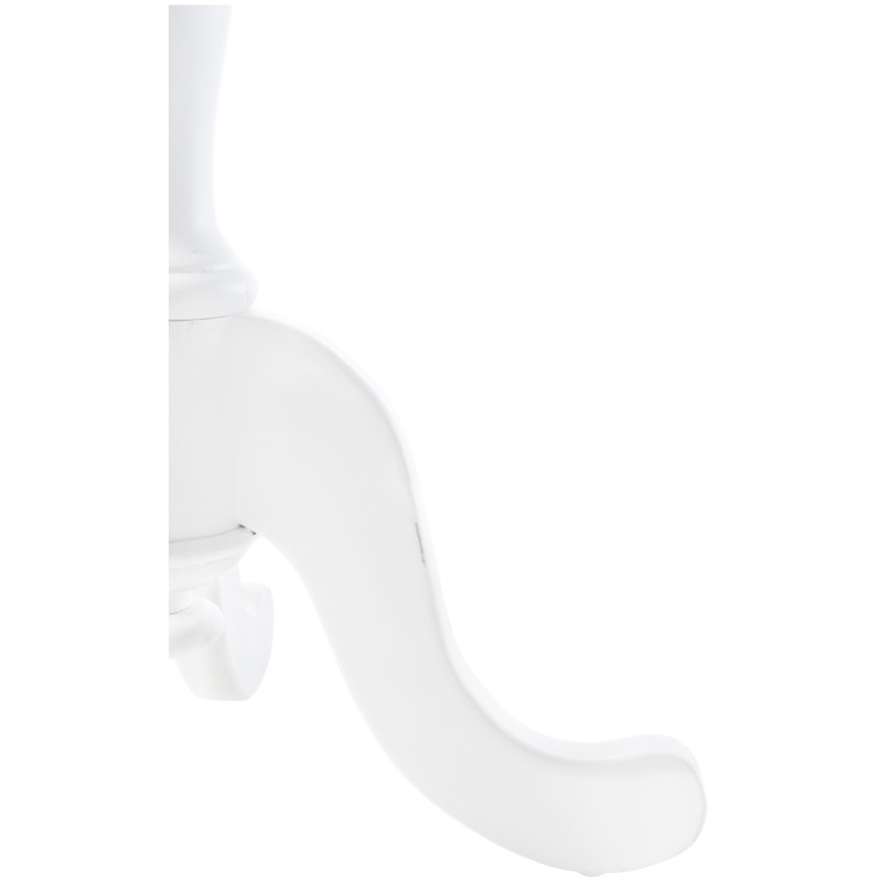 Table d'appoint Goa 70, naturel/blanc