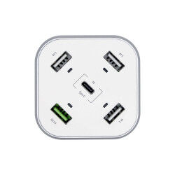 Chargeur USB Aisens ASCH-5PQC-W Blanc