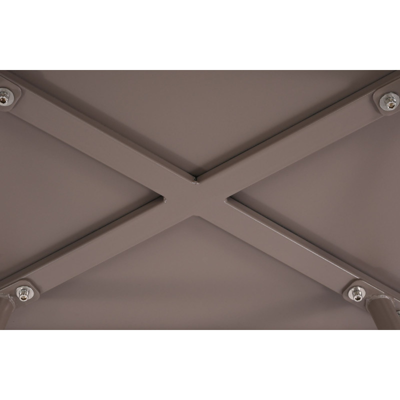 Table basse Velva couleur taupe