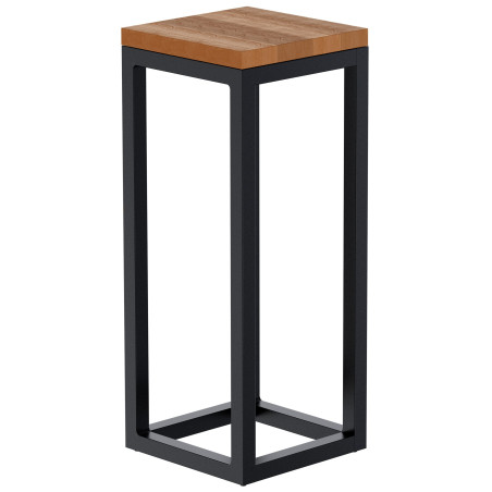 Table d'appoint Manteo 20x20x50 cm chêne