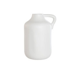 Vase Home ESPRIT Blanc Grès...