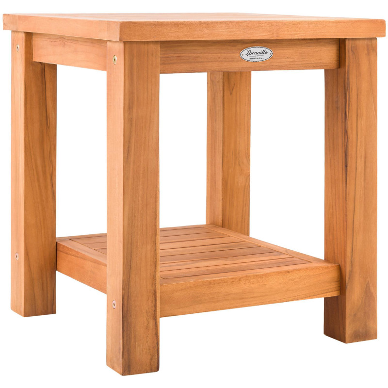 Table d'appoint en teck Keaton