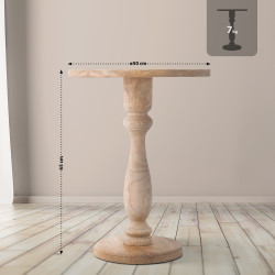 Table d'appoint Adamsville Natura