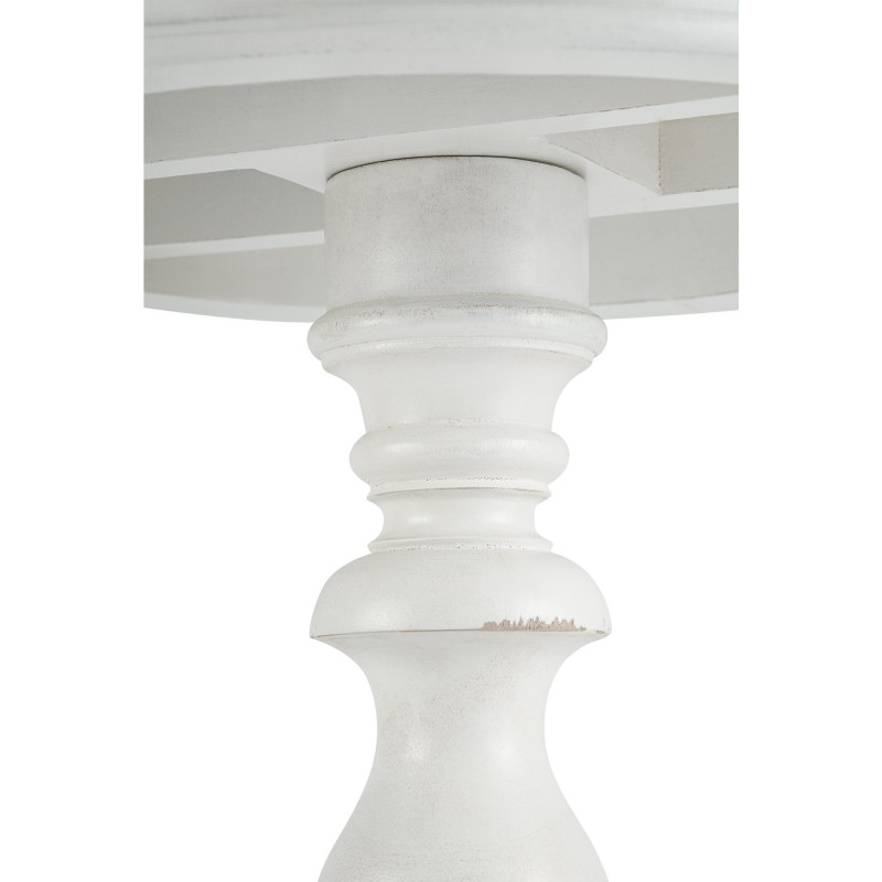Table d'appoint Wiva blanc antique
