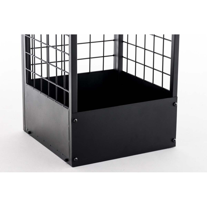 Portalegna da caminetto Forrest nero