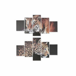 Cadre DKD Home Decor Tigre...