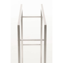 Râtelier à bûches Keri 25x80x100 en acier inoxydable