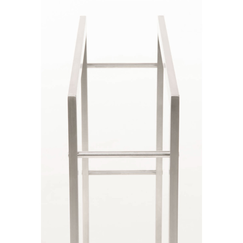 Râtelier à bûches Keri 25x80x100 en acier inoxydable