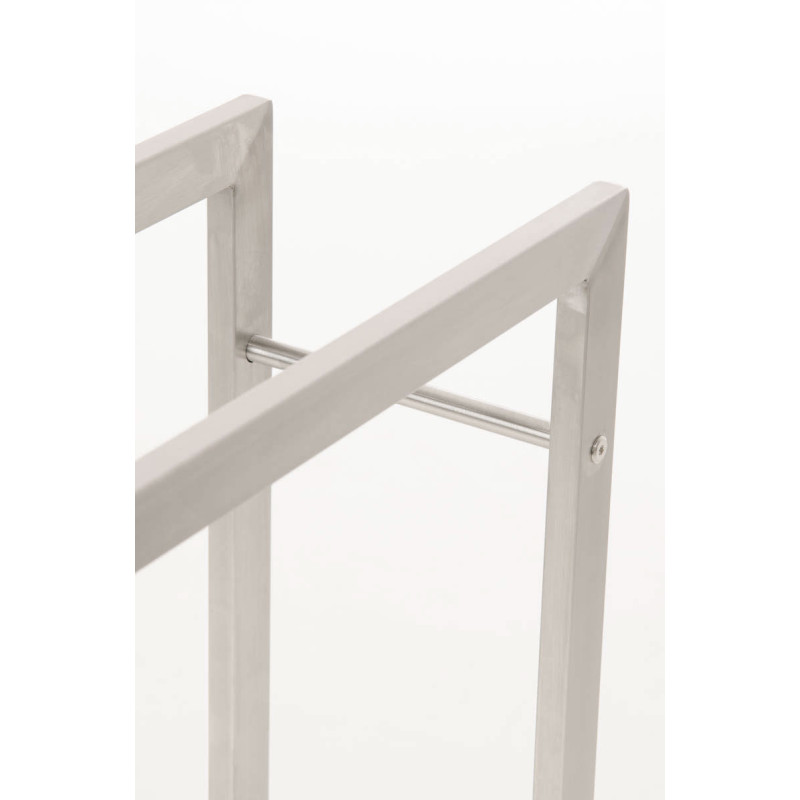 Râtelier à bûches Keri 25x80x100 en acier inoxydable