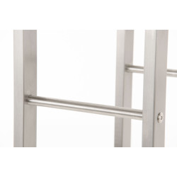 R?telier ? b?ches Keri 25x80x100 en acier inoxydable