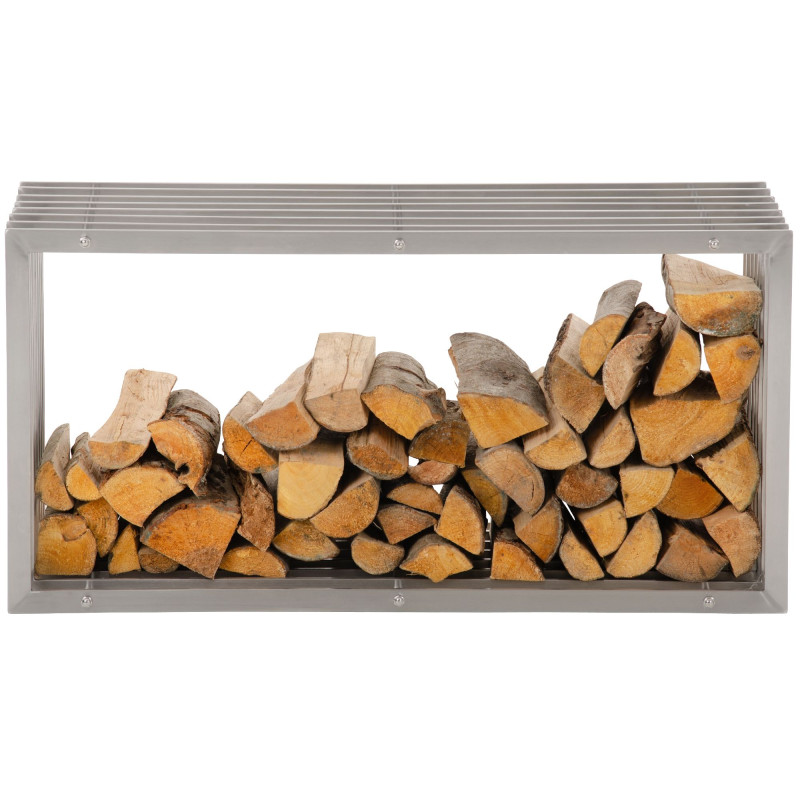 Leñero Irving De Acero Inoxidable 40x50x100 cm